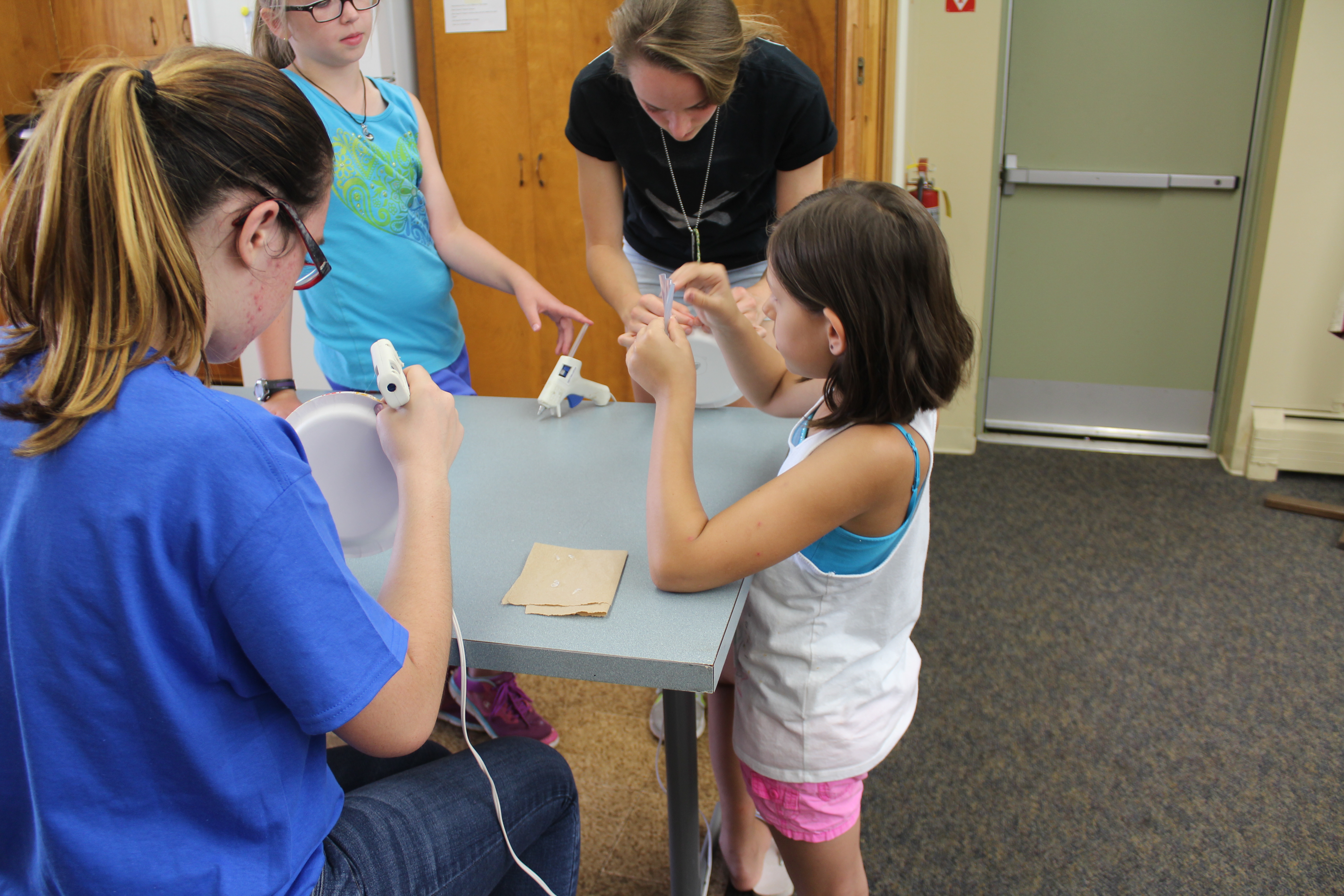 Hot glue activity